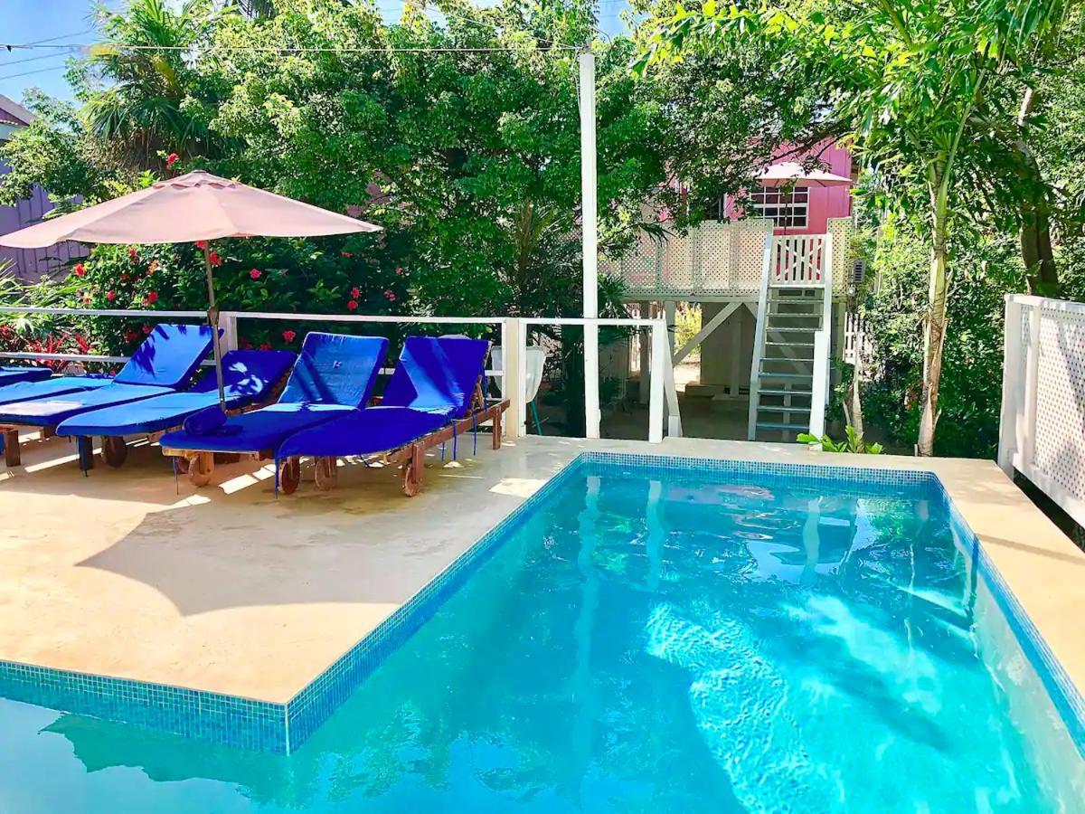 Hummingbirds Cabins Caye Caulker Eksteriør bilde