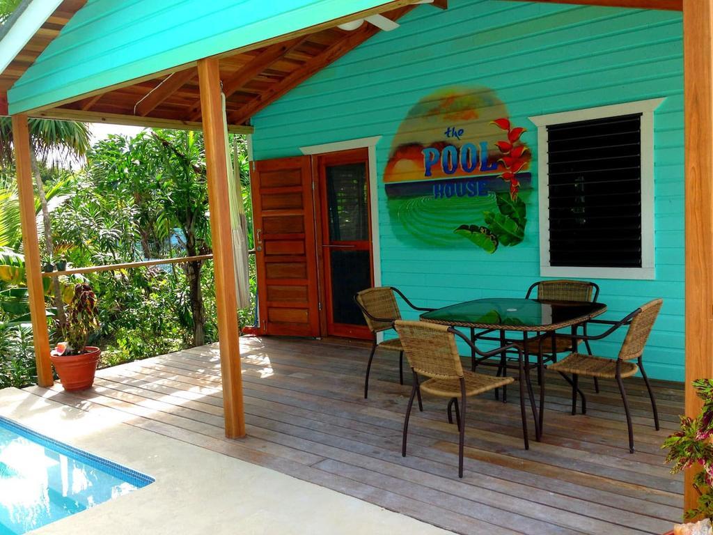 Hummingbirds Cabins Caye Caulker Eksteriør bilde