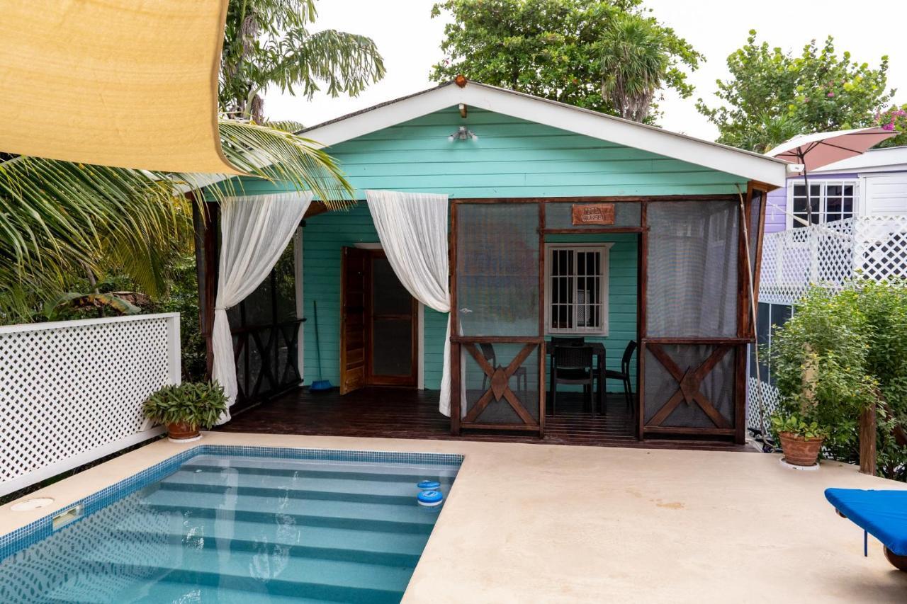 Hummingbirds Cabins Caye Caulker Eksteriør bilde